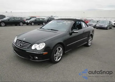 2005 Mercedes-Benz Clk500 z USA, uszkodzony, nr VIN WDBTK75G45T047154